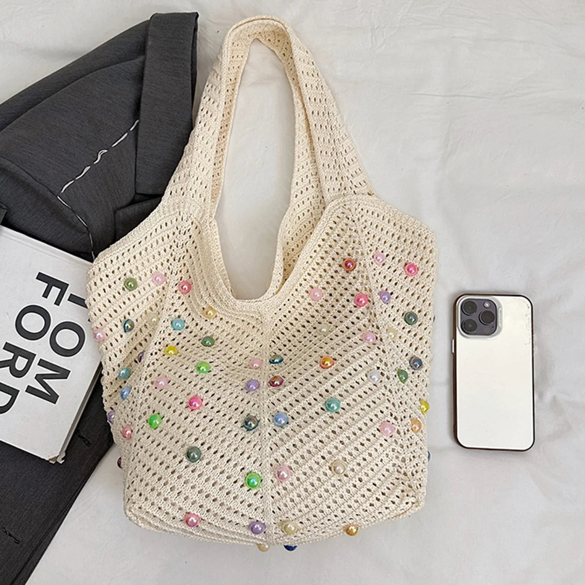 The Amara Knitted Tote