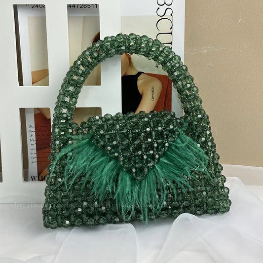 The Afia Pearl Handmade Bag