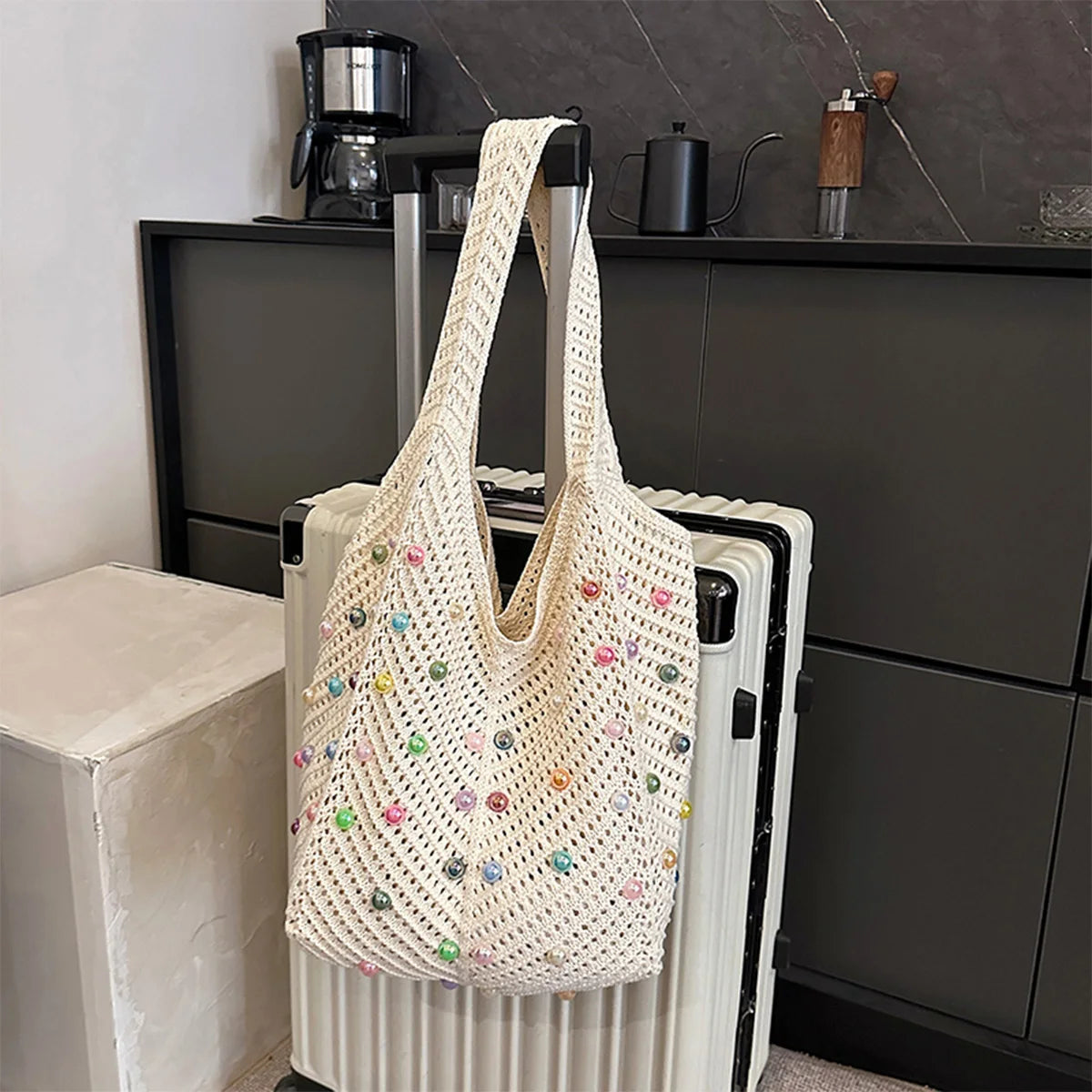 The Amara Knitted Tote