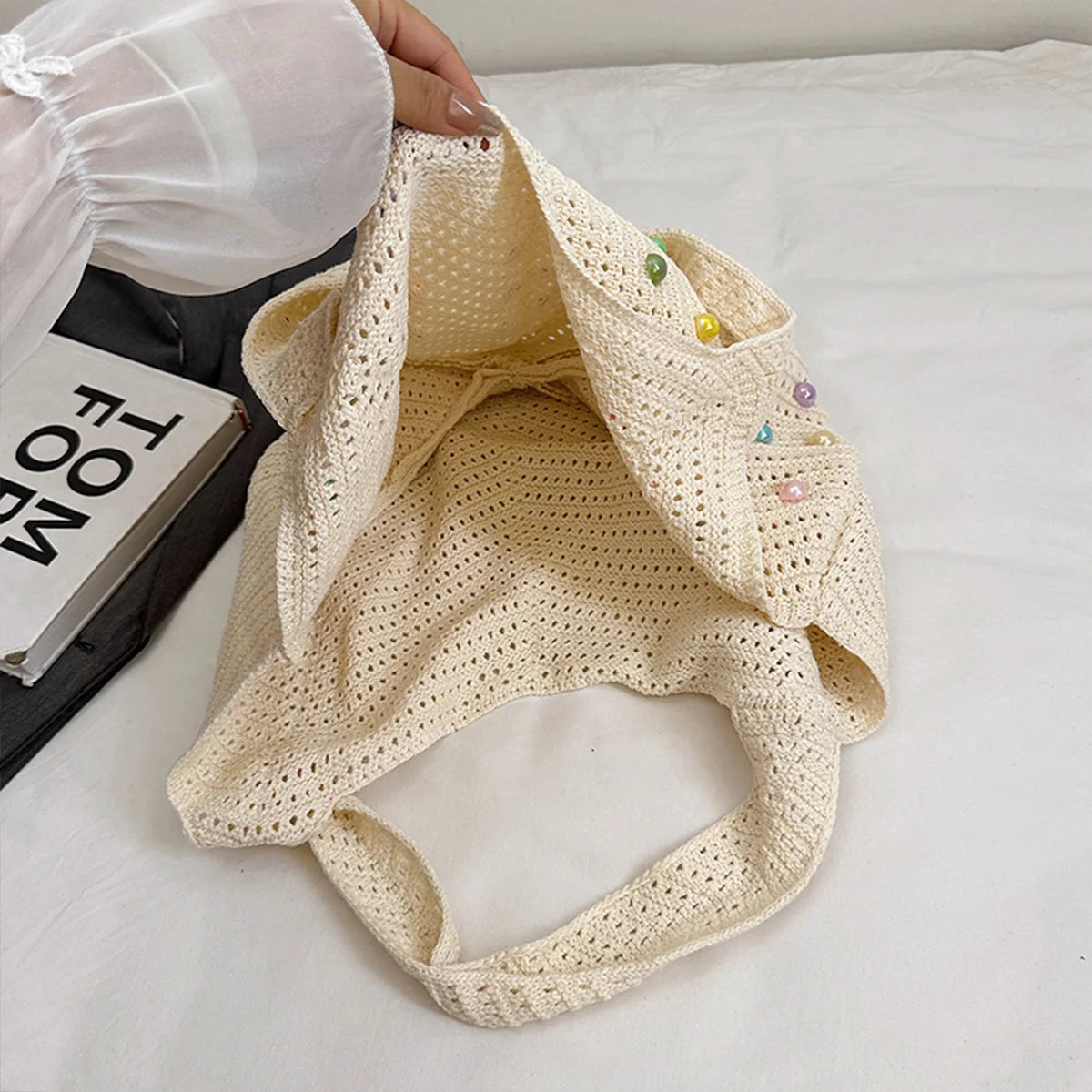 The Amara Knitted Tote